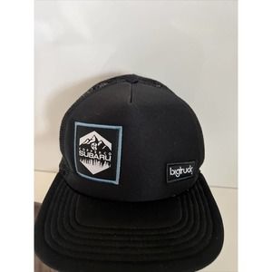 Big Truck & Subaru Cap Hat Mesh Back Black Adjustable Copper,CO